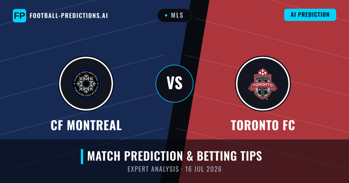 CF Montreal vs Toronto FC — match prediction & preview