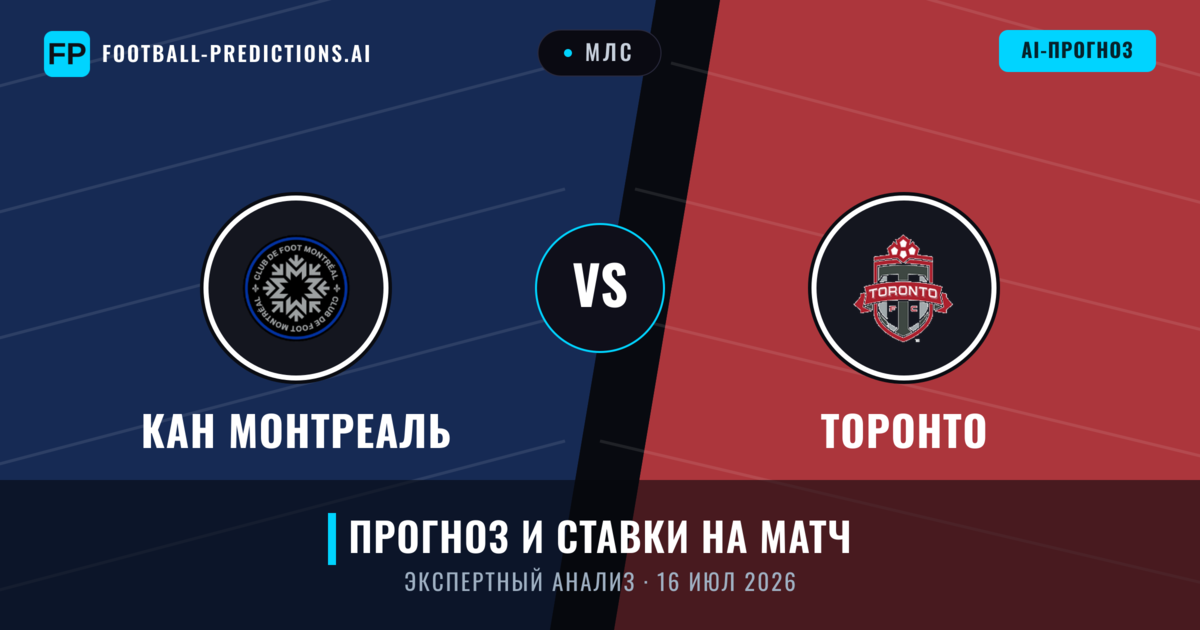 КАН Монтреаль – Торонто — прогноз и превью матча