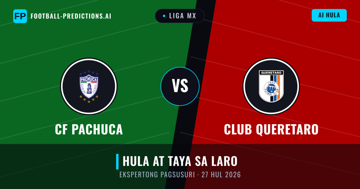 CF Pachuca vs Club Queretaro — hula at preview ng laban