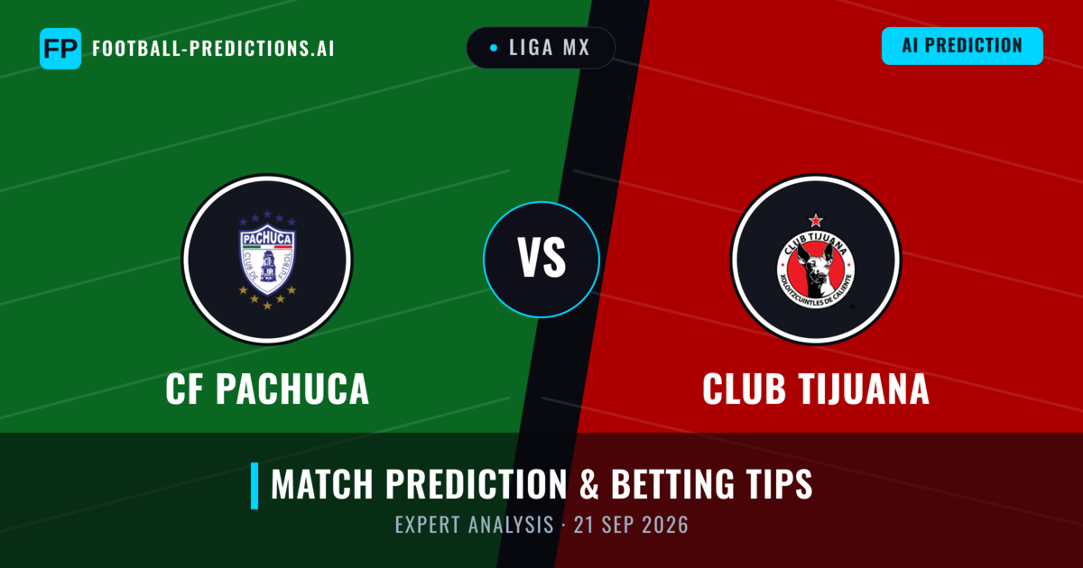 CF Pachuca vs Club Tijuana — match prediction & preview