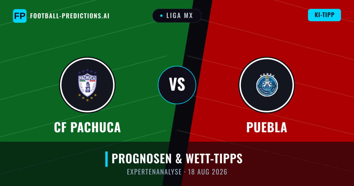 CF Pachuca vs Puebla — Prognose und Spielvorschau