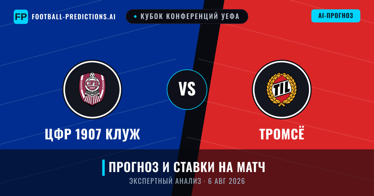 ЦФР 1907 Клуж – Тромсё — прогноз и превью матча