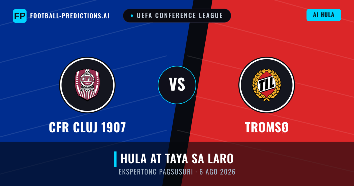 CFR Cluj 1907 vs Tromsø — hula at preview ng laban