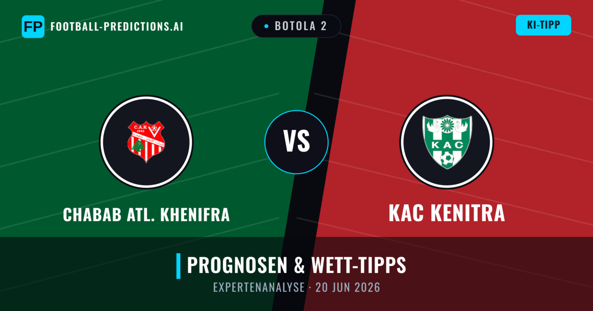 Chabab Atl. Khenifra vs KAC Kenitra — Prognose und Spielvorschau