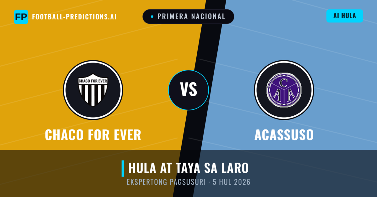 Chaco For Ever vs Acassuso — hula at preview ng laban