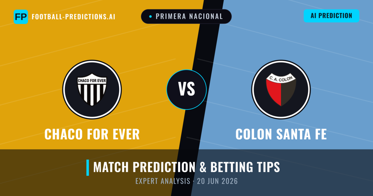 Chaco For Ever vs Colon Santa Fe — match prediction & preview
