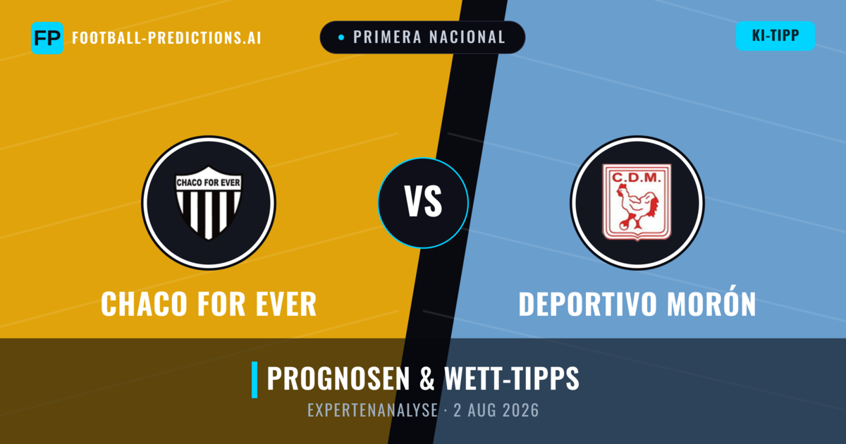Chaco For Ever vs Deportivo Morón — Prognose und Spielvorschau