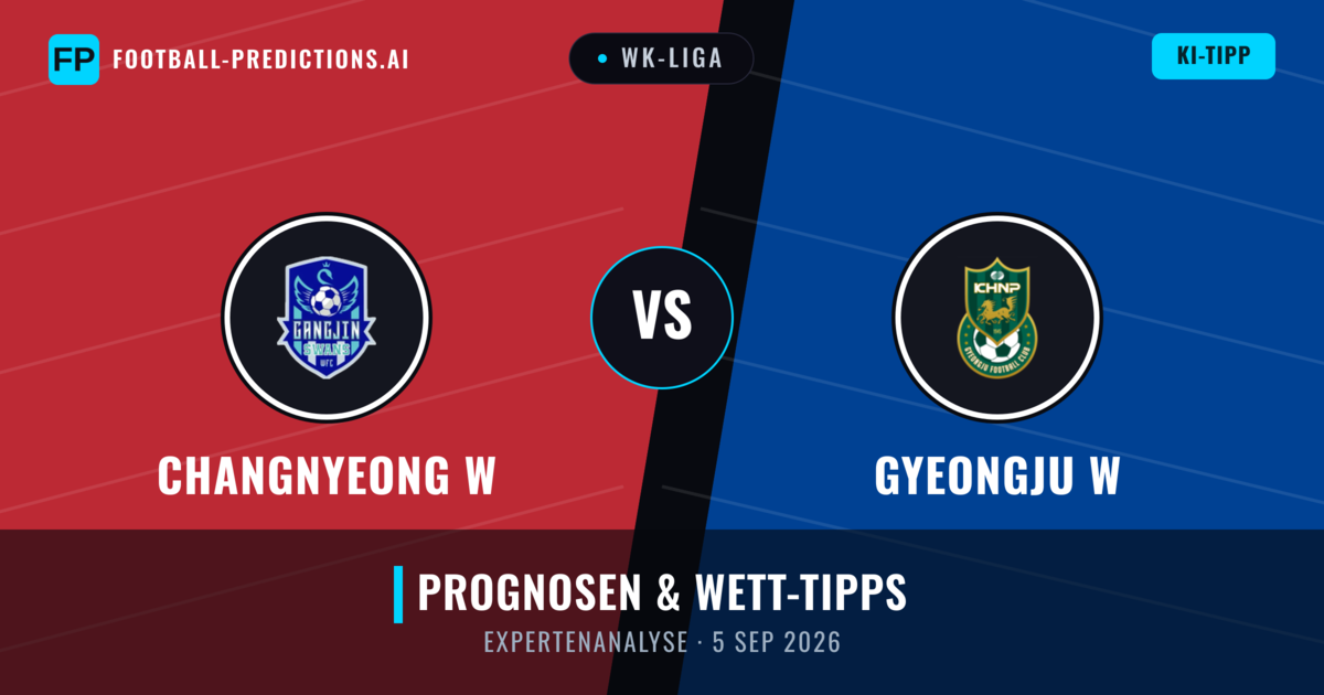 Changnyeong W vs Gyeongju W — Prognose und Spielvorschau