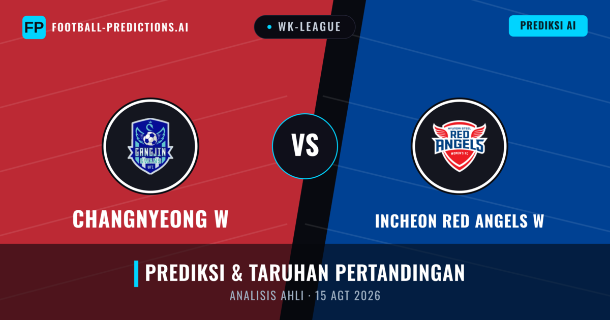 Changnyeong W vs Incheon Red Angels W — prediksi dan pratinjau pertandingan