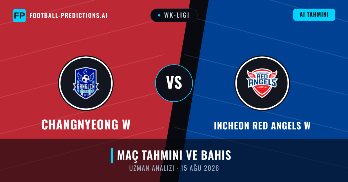 Changnyeong W - Incheon Red Angels W — maç tahmini ve önizleme