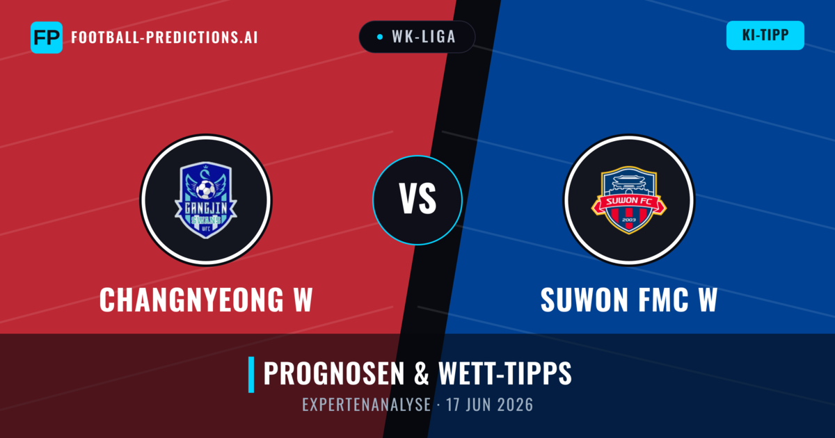 Changnyeong W vs Suwon FMC W — Prognose und Spielvorschau
