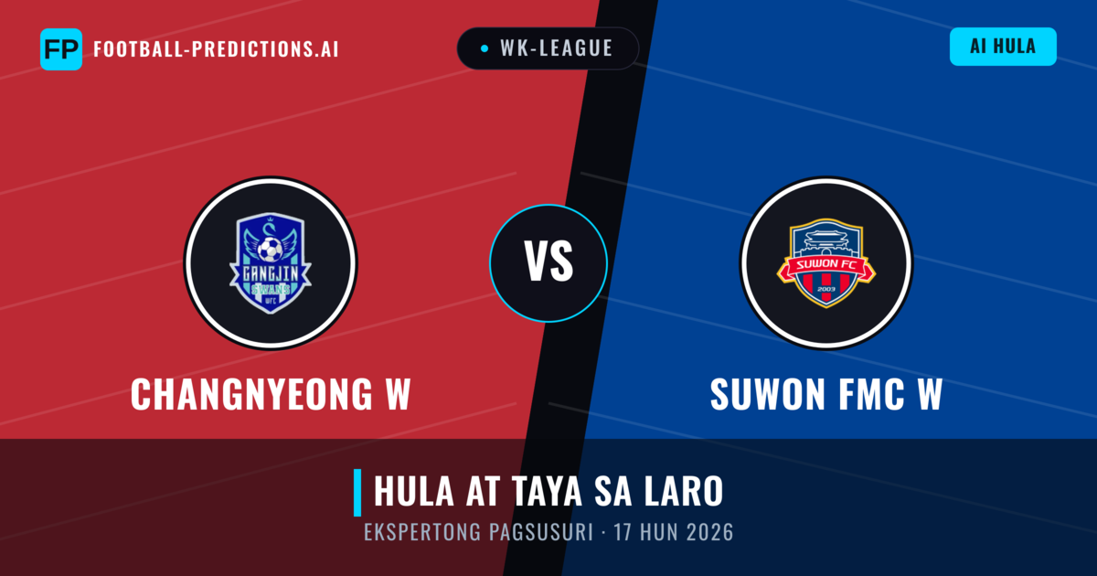 Changnyeong W vs Suwon FMC W — hula at preview ng laban