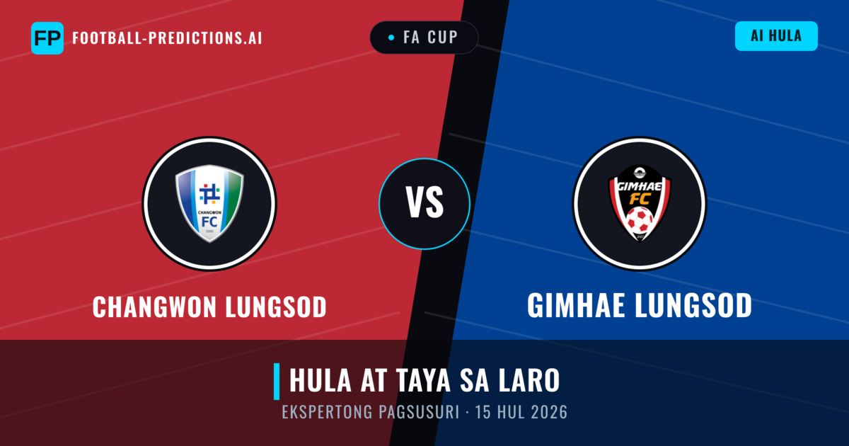 Changwon Lungsod vs Gimhae Lungsod — hula at preview ng laban