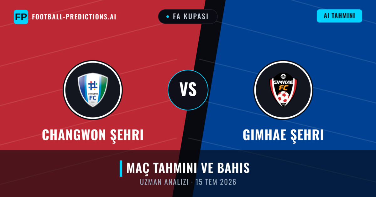 Changwon Şehri - Gimhae Şehri — maç tahmini ve önizleme