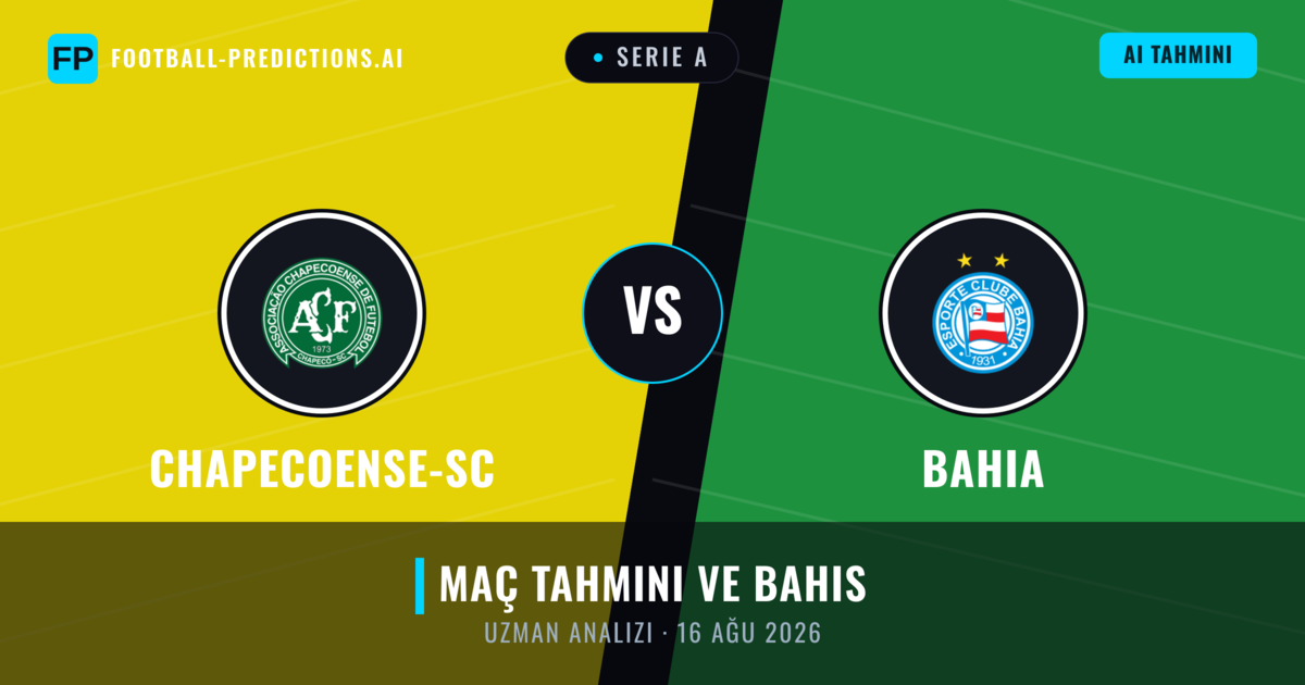Chapecoense-sc - Bahia — maç tahmini ve önizleme