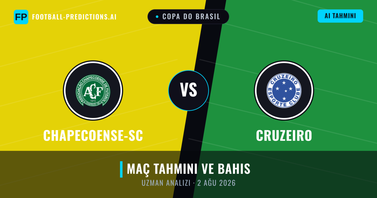 Chapecoense-sc - Cruzeiro — maç tahmini ve önizleme