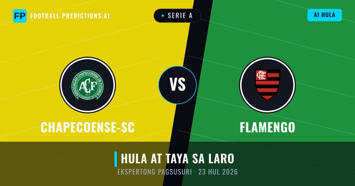 Chapecoense-sc vs Flamengo — hula at preview ng laban