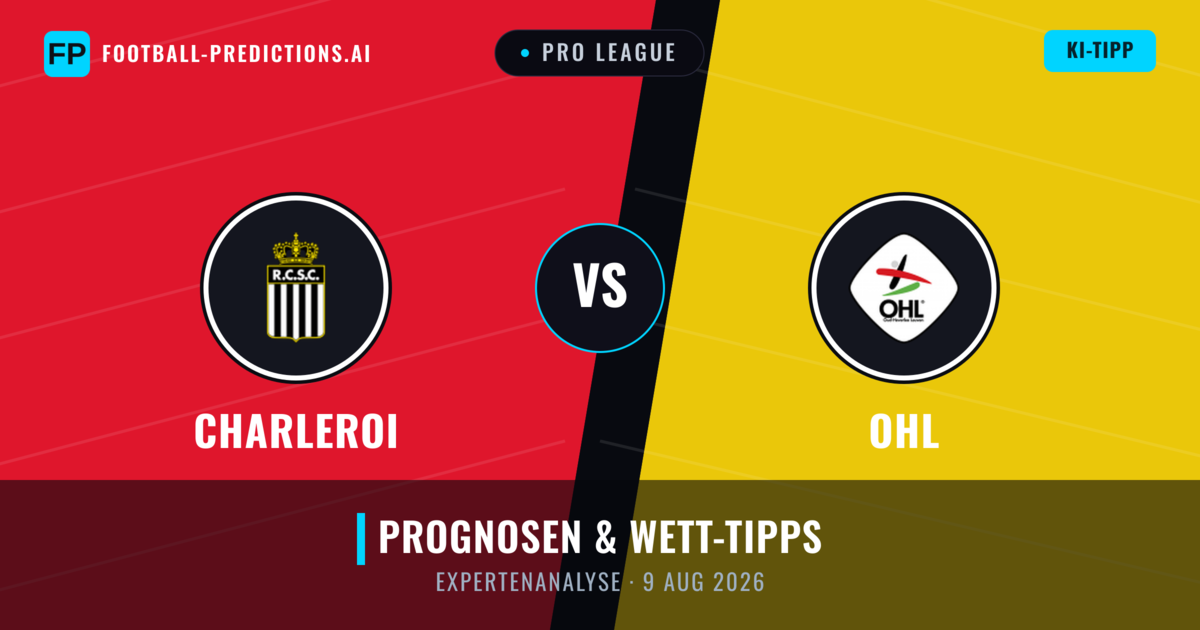 Charleroi vs OHL — Prognose und Spielvorschau
