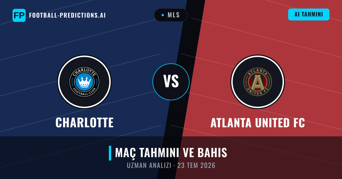 Charlotte - Atlanta United FC — maç tahmini ve önizleme
