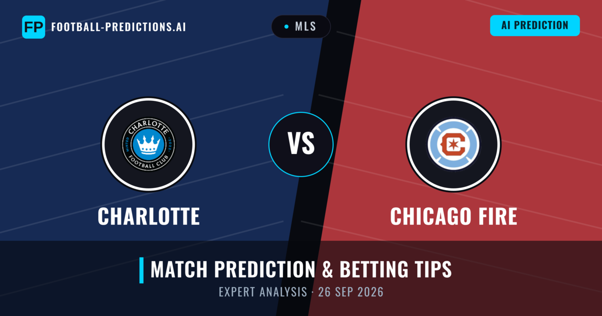 Charlotte vs Chicago Fire — match prediction & preview
