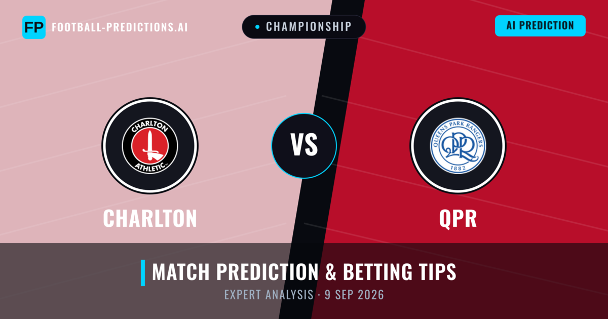 Charlton vs QPR — match prediction & preview