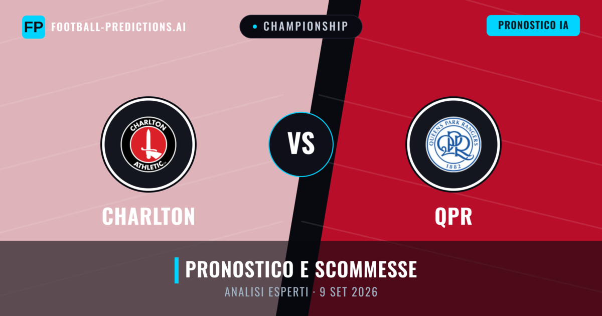 Charlton vs QPR — pronostico e anteprima del match