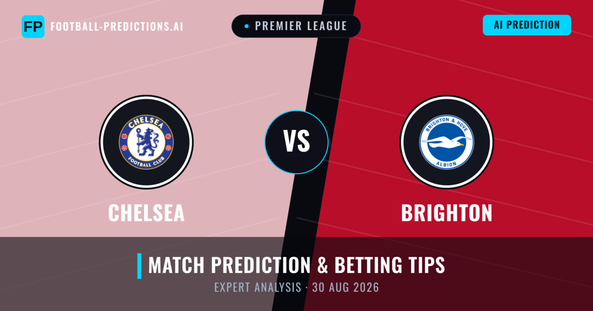 Chelsea vs Brighton — match prediction & preview