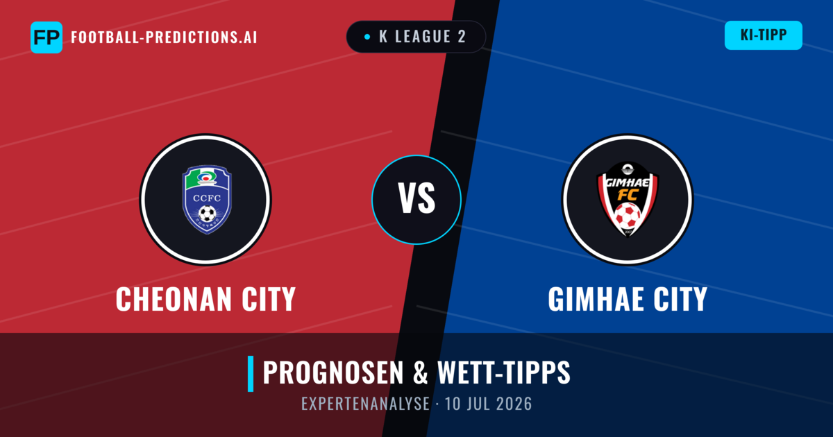 Cheonan City vs Gimhae City — Prognose und Spielvorschau