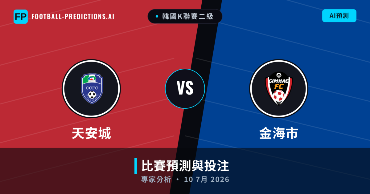 天安城 vs 金海市 — 比赛预测和前瞻