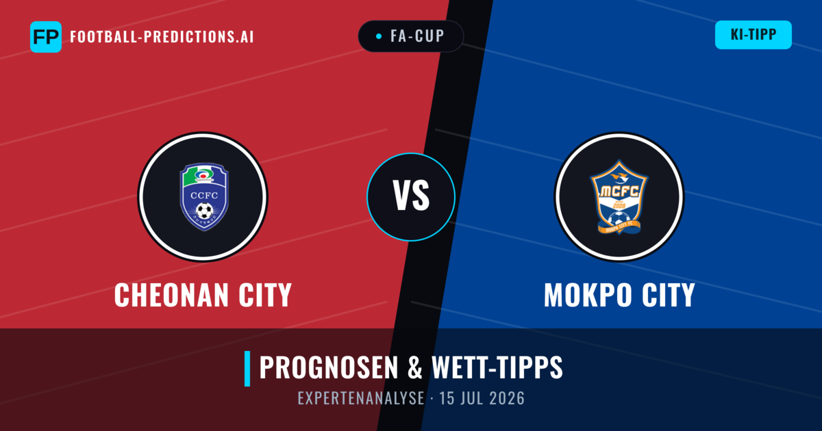 Cheonan City vs Mokpo City — Prognose und Spielvorschau