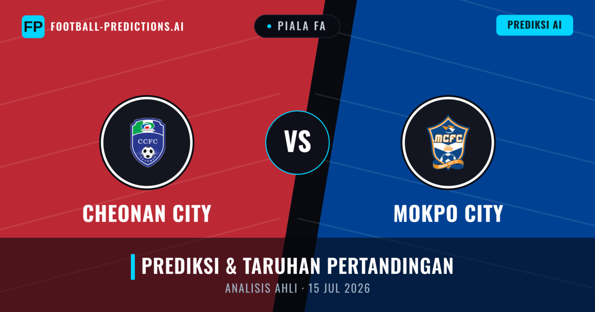Cheonan City vs Mokpo City — prediksi dan pratinjau pertandingan