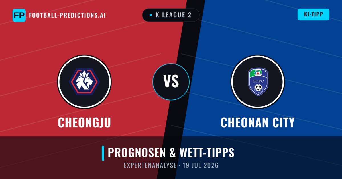 Cheongju vs Cheonan City — Prognose und Spielvorschau