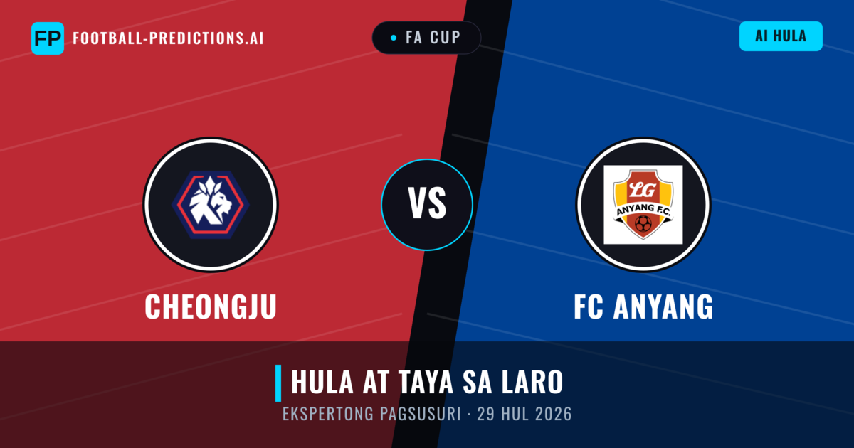 Cheongju vs FC Anyang — hula at preview ng laban