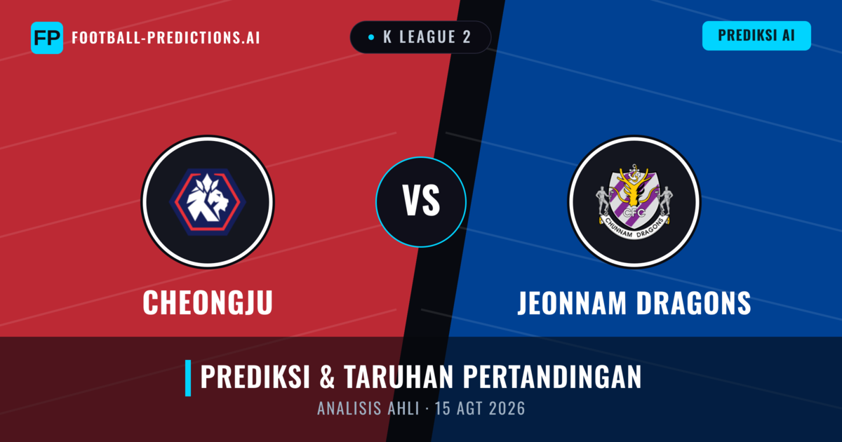 Cheongju vs Nakhon Ratchasima FC — prediksi dan pratinjau pertandingan