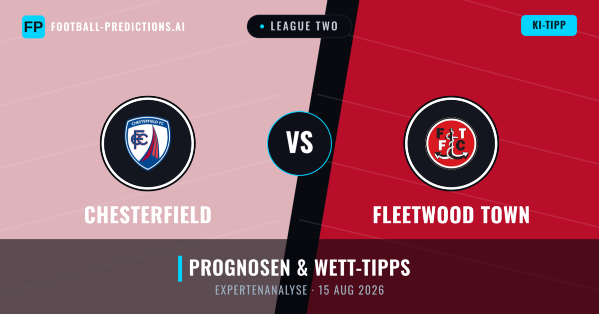 Chesterfield vs Fleetwood Town — Prognose und Spielvorschau
