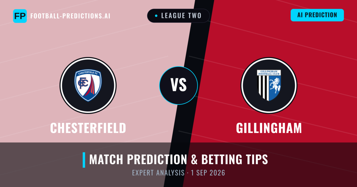 Chesterfield vs Gillingham — match prediction & preview