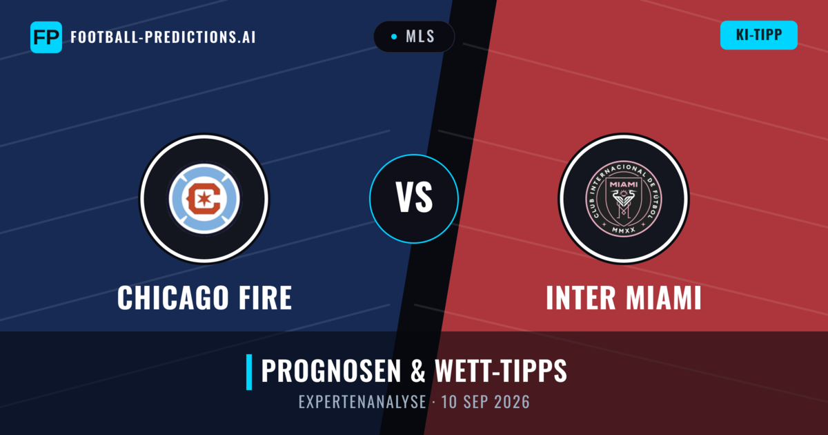 Chicago Fire vs Inter Miami — Prognose und Spielvorschau