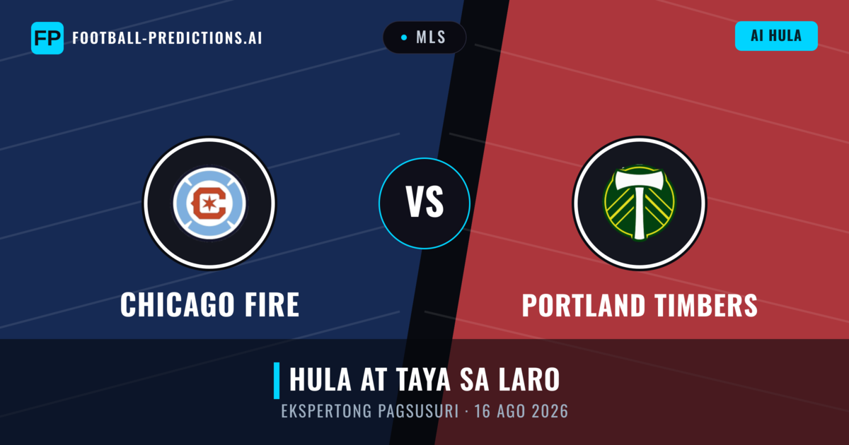 Chicago Fire vs Portland Timbers — hula at preview ng laban
