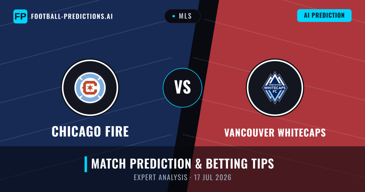 Chicago Fire vs Vancouver Whitecaps — match prediction & preview