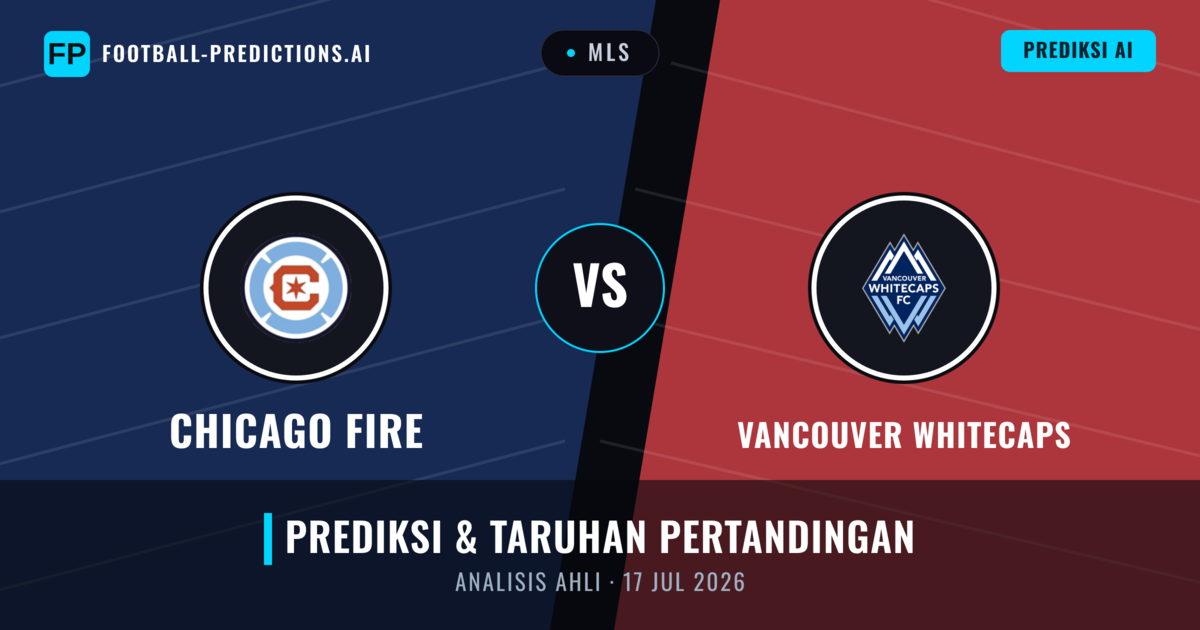 Chicago Fire vs Vancouver Whitecaps — prediksi dan pratinjau pertandingan