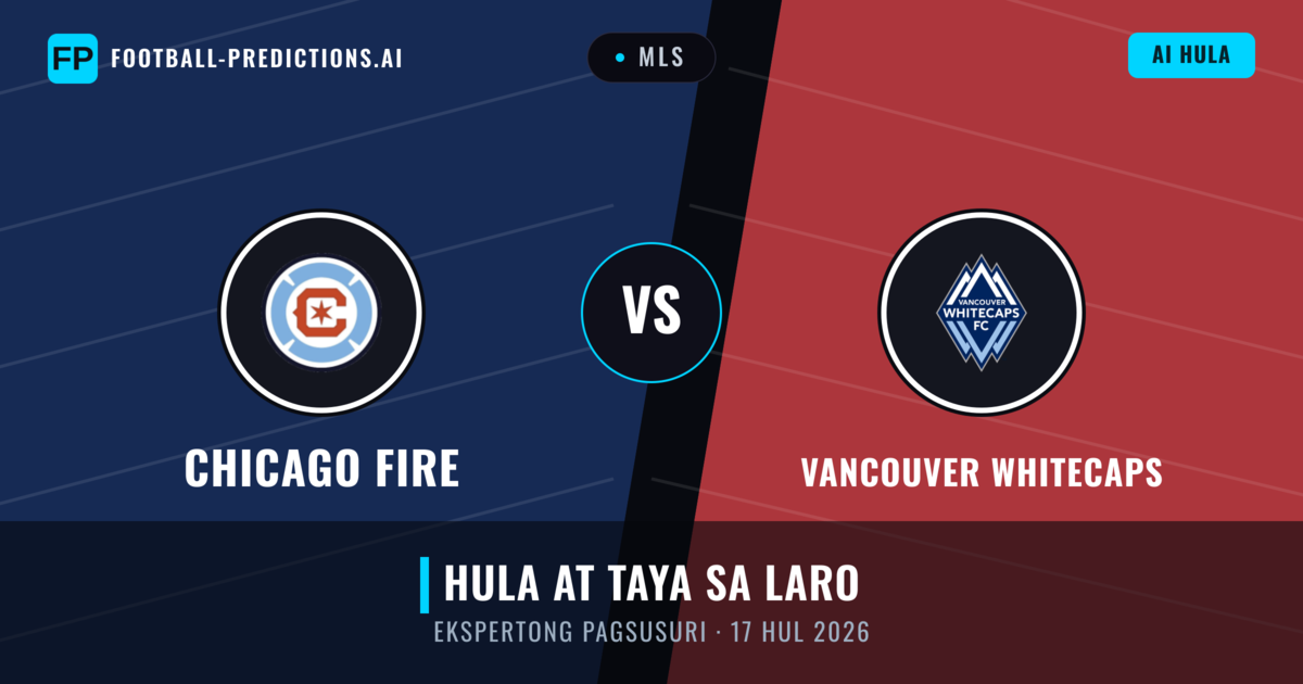 Chicago Fire vs Vancouver Whitecaps — hula at preview ng laban