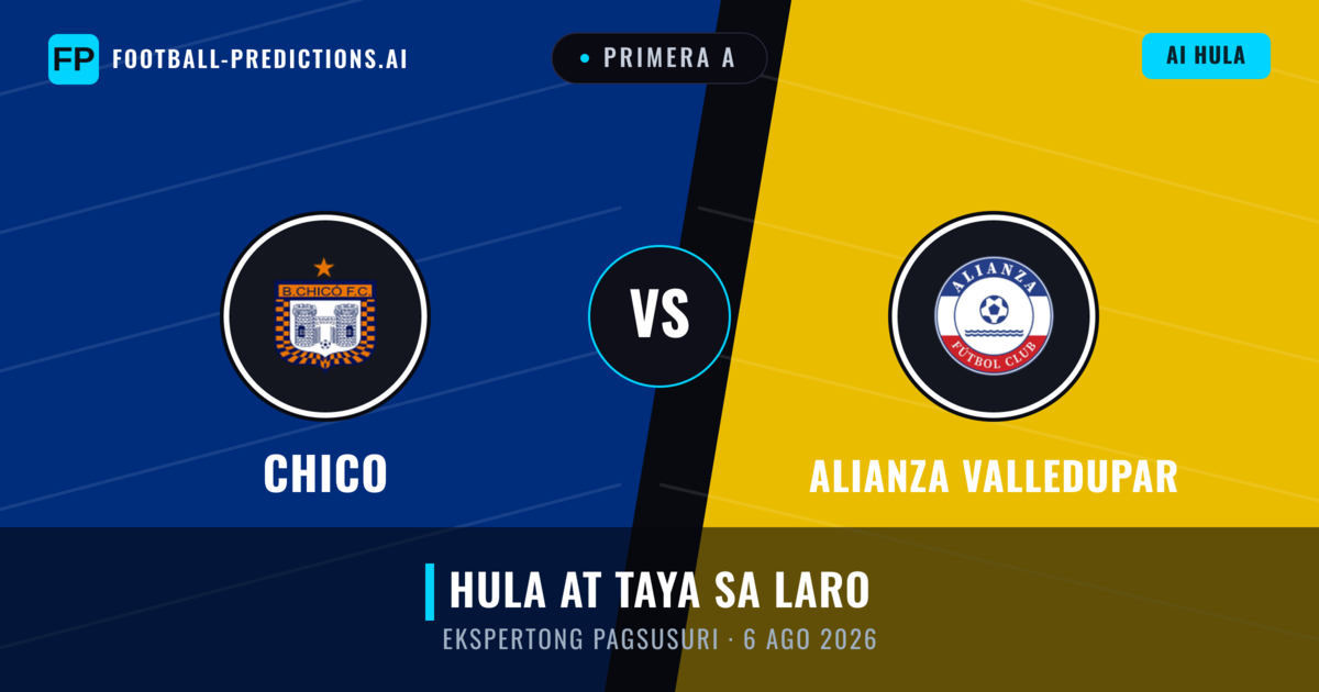 Chico vs Alianza Valledupar — hula at preview ng laban