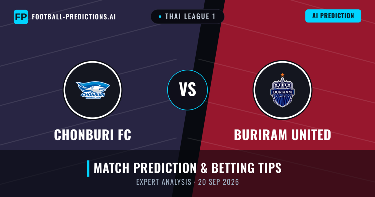 Chonburi FC vs Buriram United — match prediction & preview