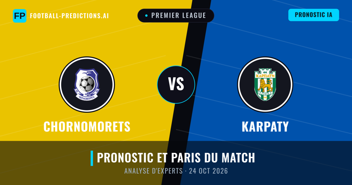 Chornomorets vs Karpaty — pronostic et avant-match