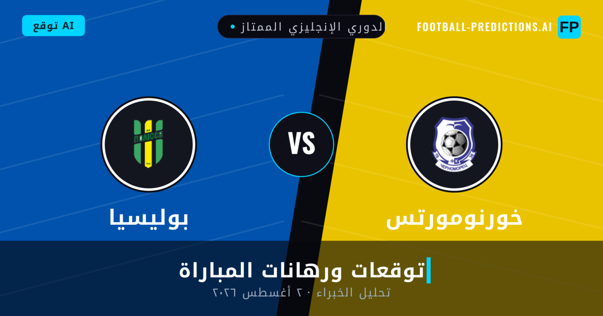 خورنومورتس ضد بوليسيا — توقعات ومعاينة المباراة