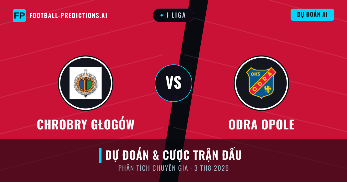 Chrobry Głogów vs Odra Opole — dự đoán và xem trước trận đấu