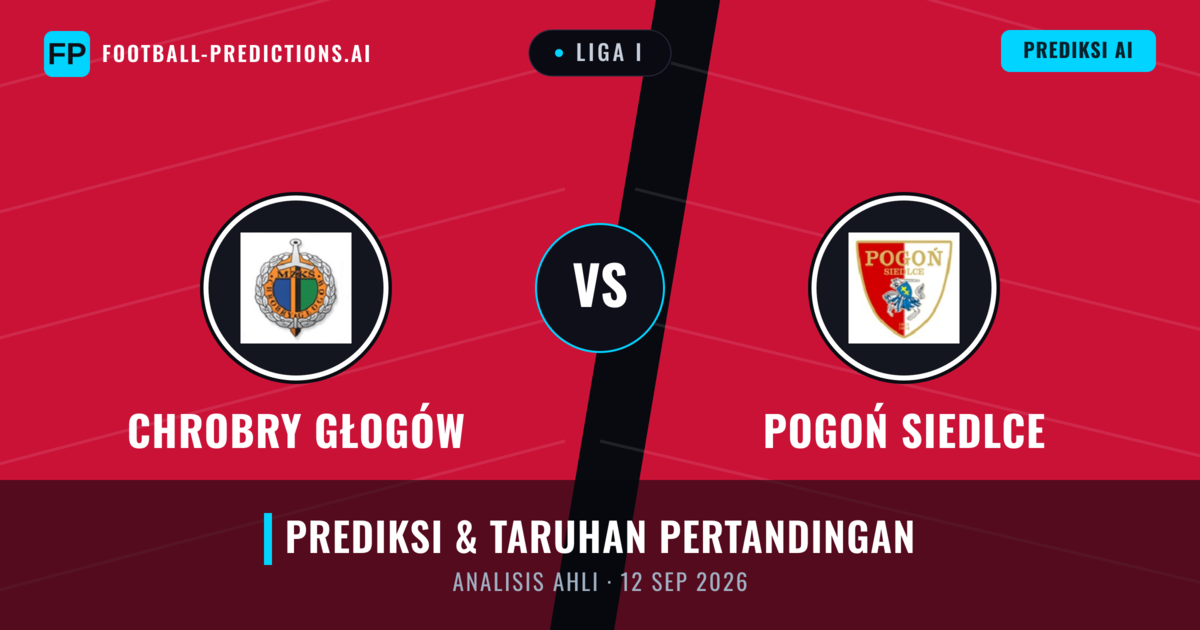 Chrobry Głogów vs Pogoń Siedlce — prediksi dan pratinjau pertandingan