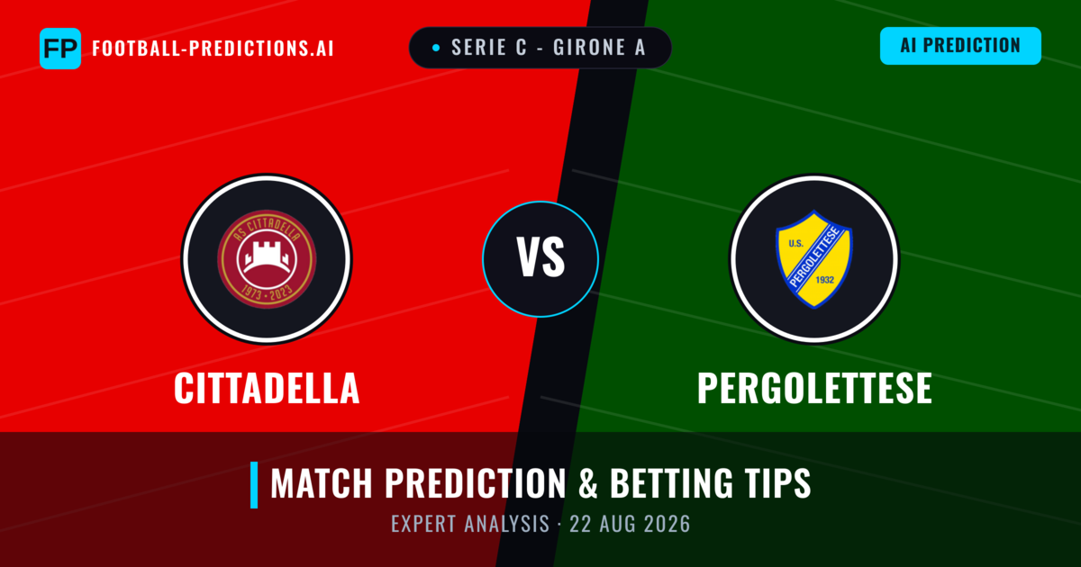 Cittadella vs Pergolettese — match prediction & preview