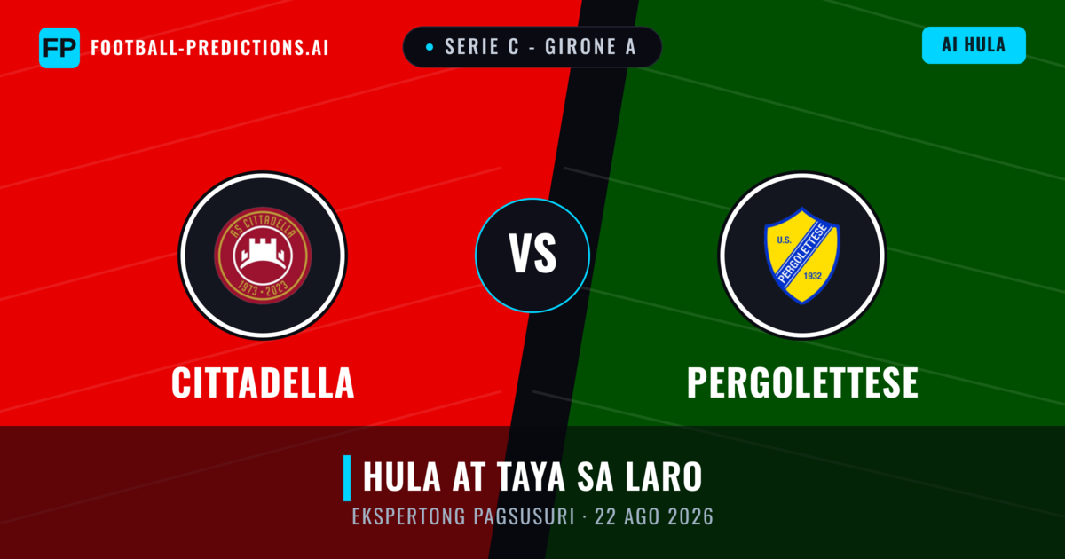 Cittadella vs Pergolettese — hula at preview ng laban