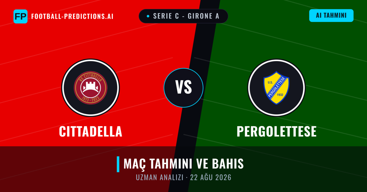 Cittadella - Pergolettese — maç tahmini ve önizleme